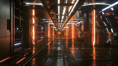 superliminal looping hallway