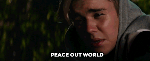 Justin Bieber Goodbye GIF - Find & Share on GIPHY