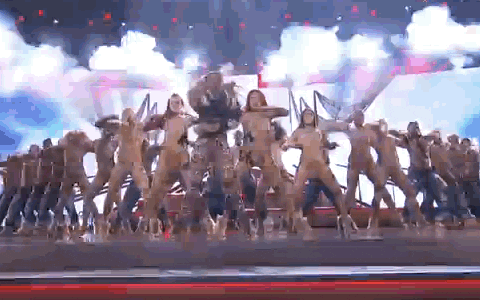 J Lo AMA Opening Dance Mash Up