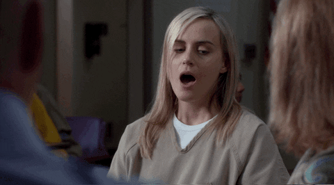 Piper from Orange is the New Black orgasm face