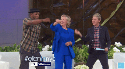 Hillary Clinton Dancing GIF