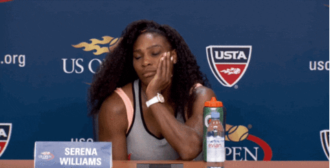 Image result for serena williams gif