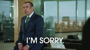 Sorry Louis Litt GIF by Suits - Find & Share on GIPHY