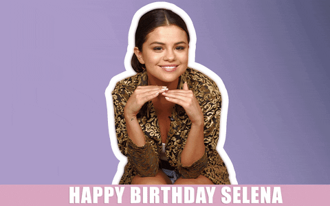 Selena Gomez Birthday GIF by Music Choice - Find & Share on GIPHY