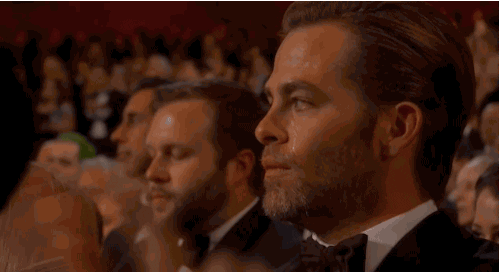 Chris Pine Crying GIF by Vulture.com
