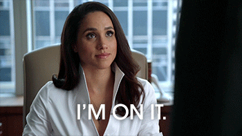 I'M On It Meghan Markle GIF by Suits - Find & Share on GIPHY