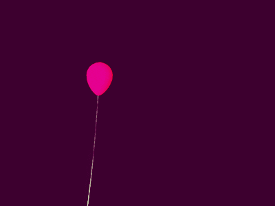 Balloon Summer Noon GIF by Allison House - Find & Share on GIPHY