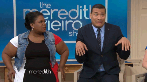 T Rex Yamaneika Saunders GIF by The Meredith Vieira Show