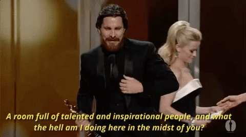 Christian Bale Acceptance Speech GIF by The Academy Awards - Find