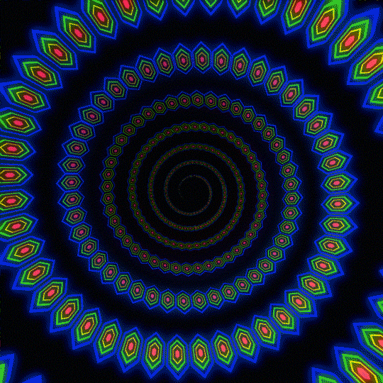 Image result for spinning psychedelic wheel gifs