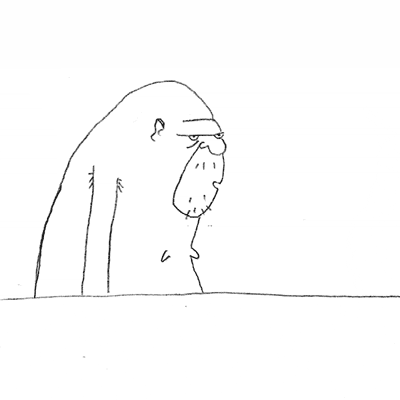 Karo Rigaud monkey food illustration comic