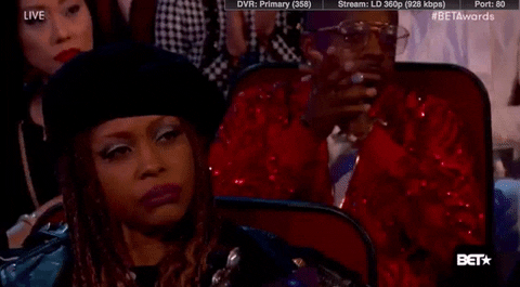 Erykah Badu Audience GIF by BET Awards