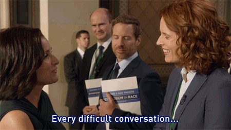 Selina Meyer Amy Brookheimer GIF by Veep HBO - Find & Share on GIPHY