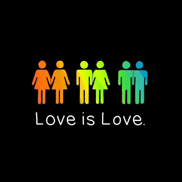 Love Is Love Lgbt GIF by GIPHY Studios Originals