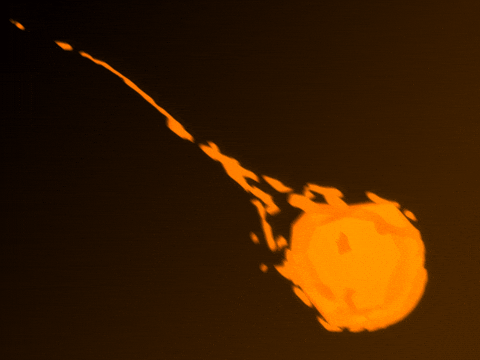 Resultado de imagem para comet fall cartoon gif
