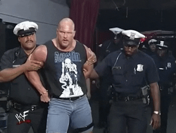 Arrested Stone Cold GIF by WWE - Find & Share on GIPHY