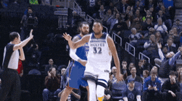 Happy Karl Anthony Towns GIF by NBA - Find & Share on GIPHY