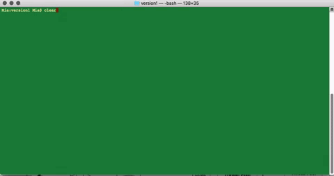 Pipe-and-Filter (version1) program running in terminal alt text