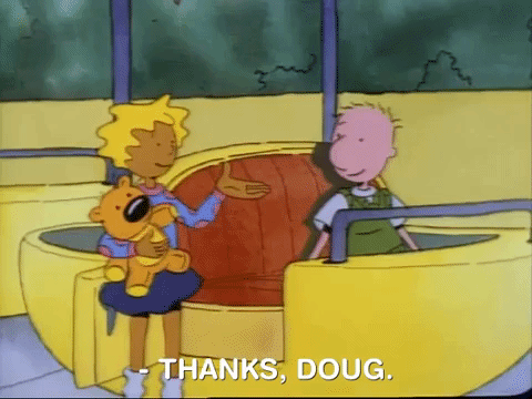 Image result for thanks doug gif