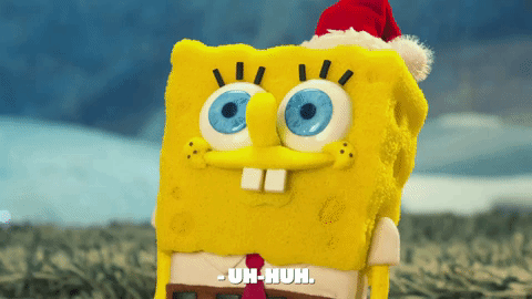 spongebob christmas plush