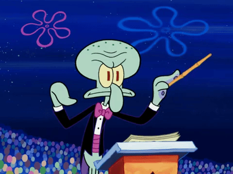 SpongeBob Squarepants Squidward giphy