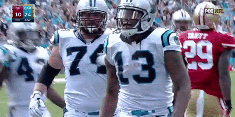 Carolina Panthers Dancing GIF by NFL - Find & Share on GIPHY