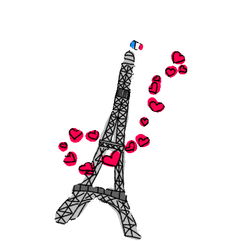 Paris Love Sticker by imoji for iOS & Android | GIPHY