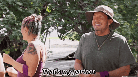 When they openly call you their partner, it's an established relationship