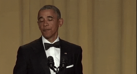 president obama mic drop