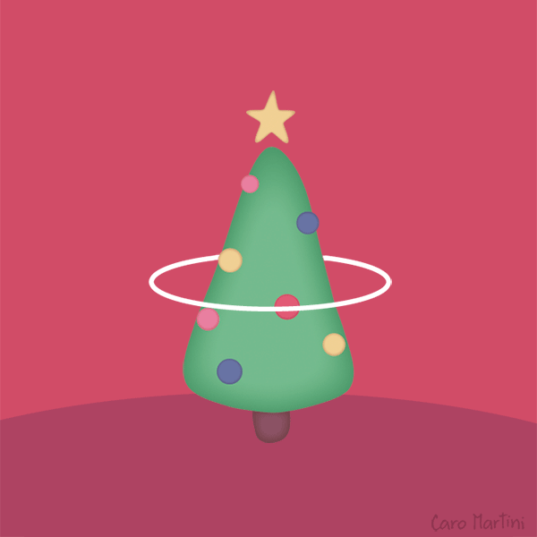 Christmas Tree Dancing GIF by Caro Martini Find & Share on GIPHY