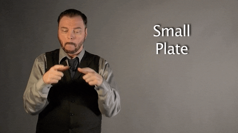 Sign Language Small Plate GIF by Sign with Robert - Find & Share on GIPHY