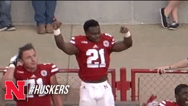 Happy Dancing GIF by Huskers