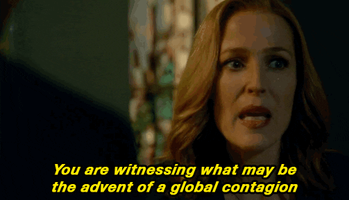 Gillian Anderson Contagion GIF by The X-Files - Find & Share on GIPHY