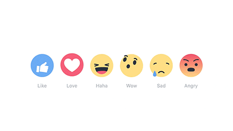 Facebook Emoji Reactions GIF by ADWEEK