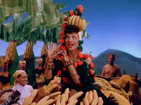 Carmen Miranda Culture GIF - Find & Share on GIPHY