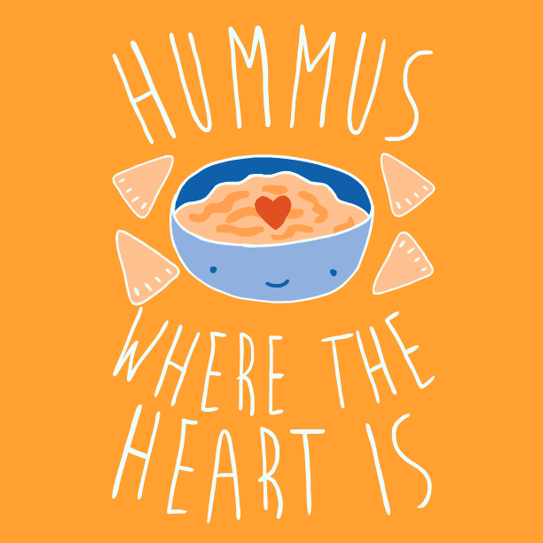 Hummus Home Is Where The Heart Is GIF by Look Human - Find & Share on GIPHY