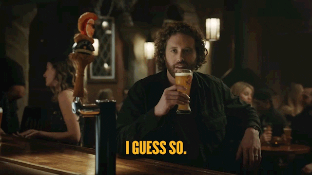 I Guess So GIF by Shock Top - Find & Share on GIPHY