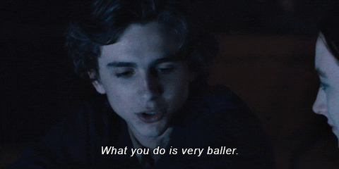 What you do is very baller gif
