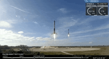 Falcon Heavy Rocket GIF by Product Hunt - Find & Share on GIPHY