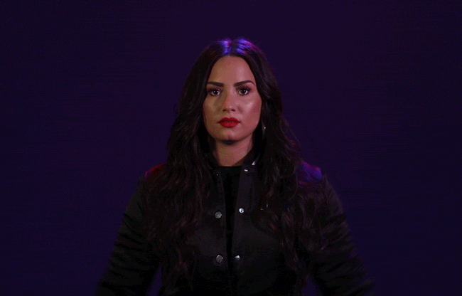 Demi Lovato Blue Hair GIFs - Get the best GIF on GIPHY - wide 3