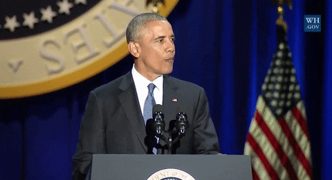 Barack Obama Agree GIF by Obama - Find & Share on GIPHY