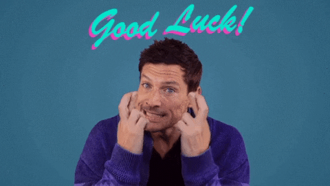 Simon Rex Good Luck GIF by Simon Rex / Dirt Nasty - Find & Share on GIPHY