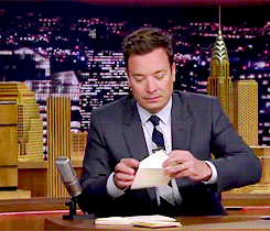Image result for thank you notes jimmy fallon gif