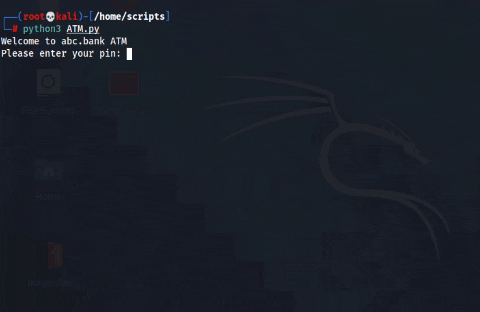 automated teller machine system using python with... GitHub - Dev-Ali/Automated-Teller-Machine: A simple python program ...