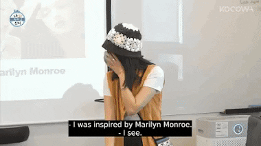 Soyeon được truyền cảm hứng từ nhân vật biểu tượng Marilyn Monroe. (Ảnh: Internet)