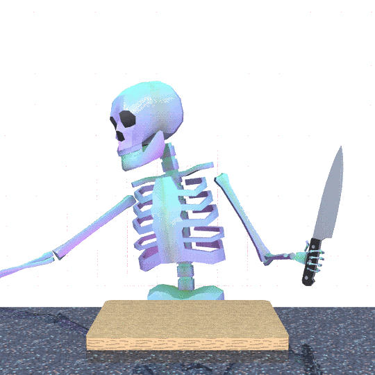 Skeleton Sticker For Ios And Android Giphy 