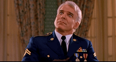 gif of steve martin with no ideas. talking with kids about sex