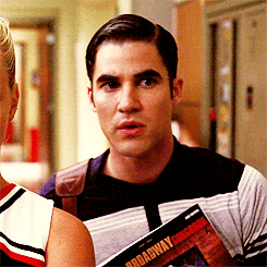 Blaine Anderson Glee GIF - Find & Share on GIPHY