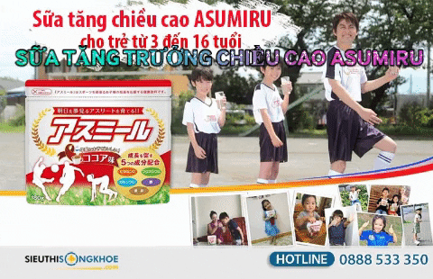 Sữa Bột Asumiru GIF