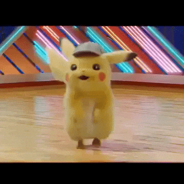 Detective Pikachu Dancing GIF by 448 Studio - Find & Share on GIPHY